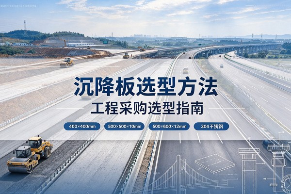 汝阳沉降板选择方法