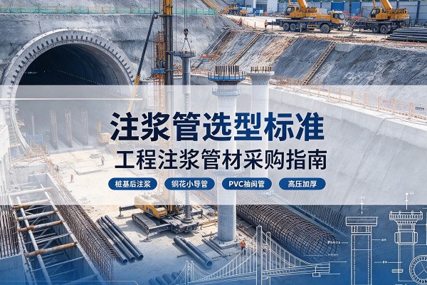 汝阳注浆管选型标准