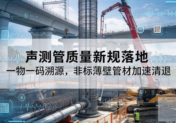 汝阳声测管质量新规落地，一物一码溯源，非标薄壁管材加速清退