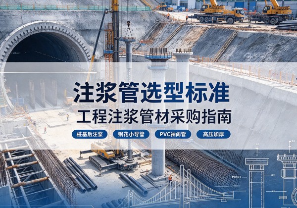 汝阳注浆管选型标准